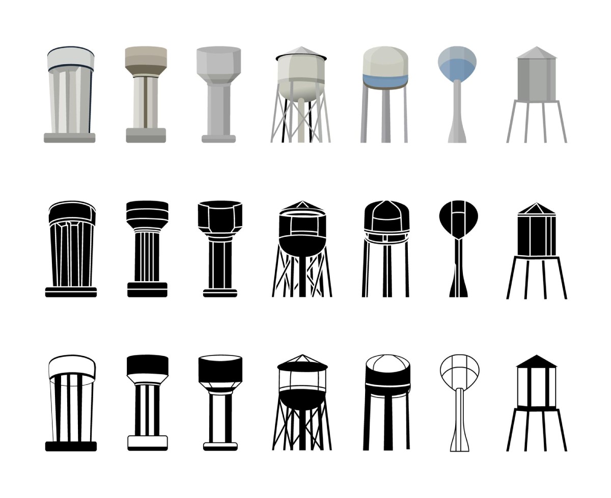 خرید مخازن آب عمودی