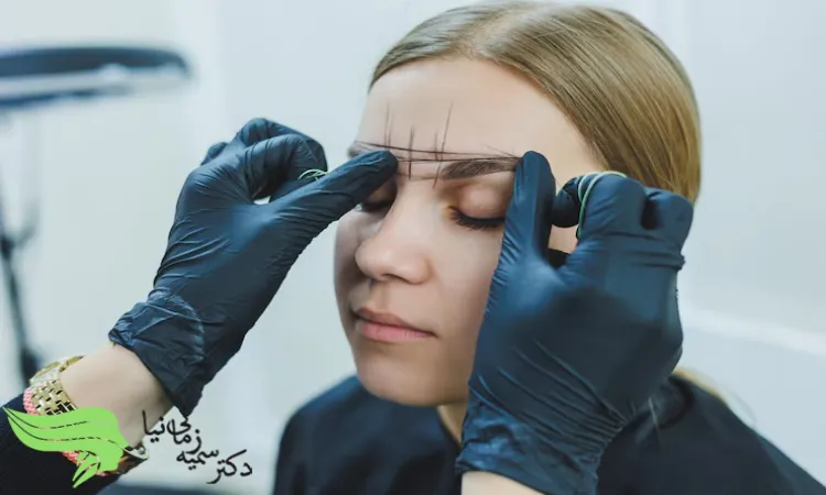 مراحل کاشت ابرو به روش fut